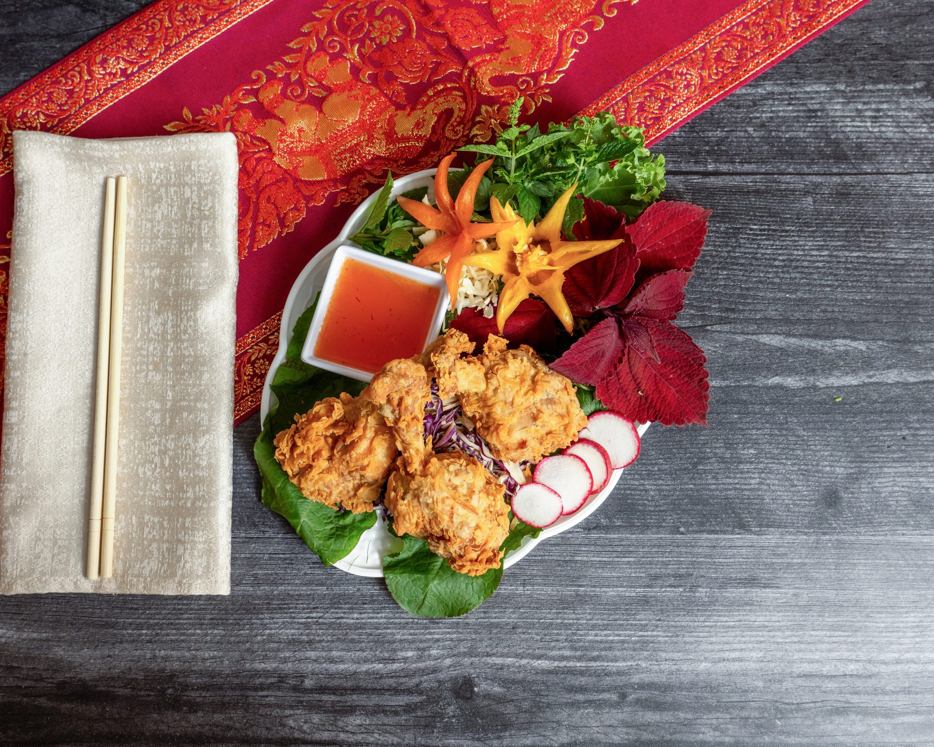 Starters, Salads, Thai Soups and More