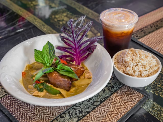 Green Curry Fried Rice.