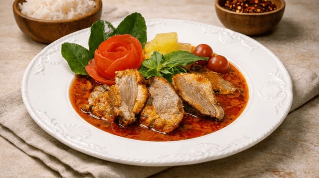Roast Duck Curry.