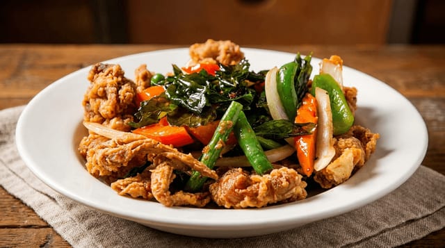 My Thai Soft Shell Crabs.