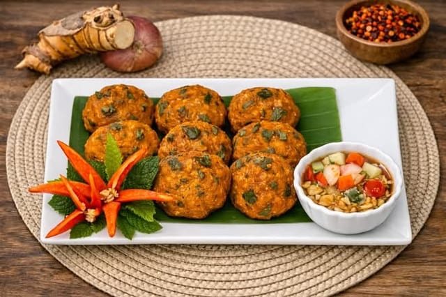 Tod Mon (Thai Fish Cakes).