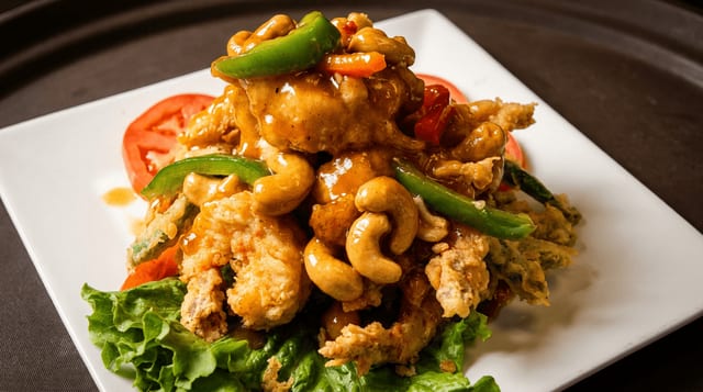 Spicy Tamarind Shrimp.
